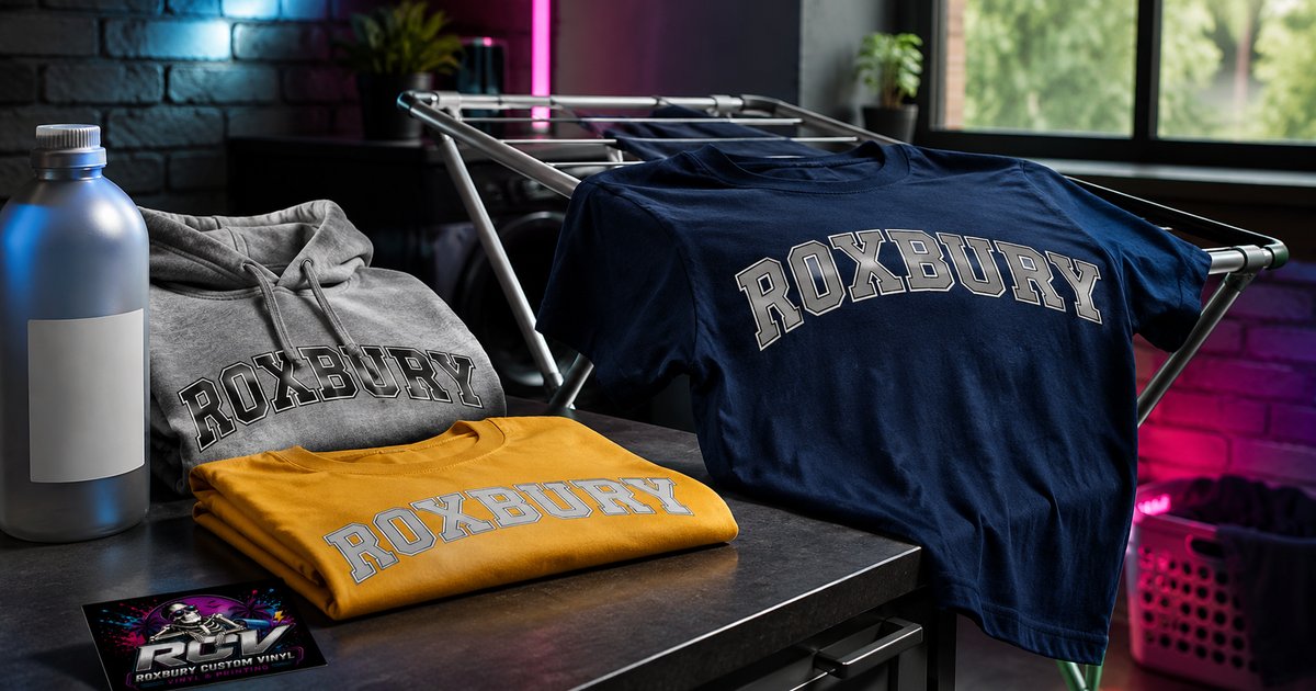 5 Ways to Make Your Custom Apparel Last Longer — Roxbury Custom Vinyl, Ledgewood, NJ