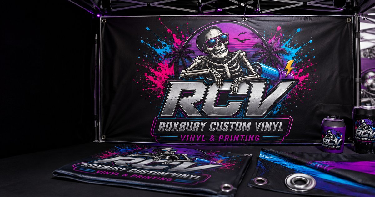 Banners for Events: Sizing, Placement, and What to Avoid — Roxbury Custom Vinyl, Netcong, NJ