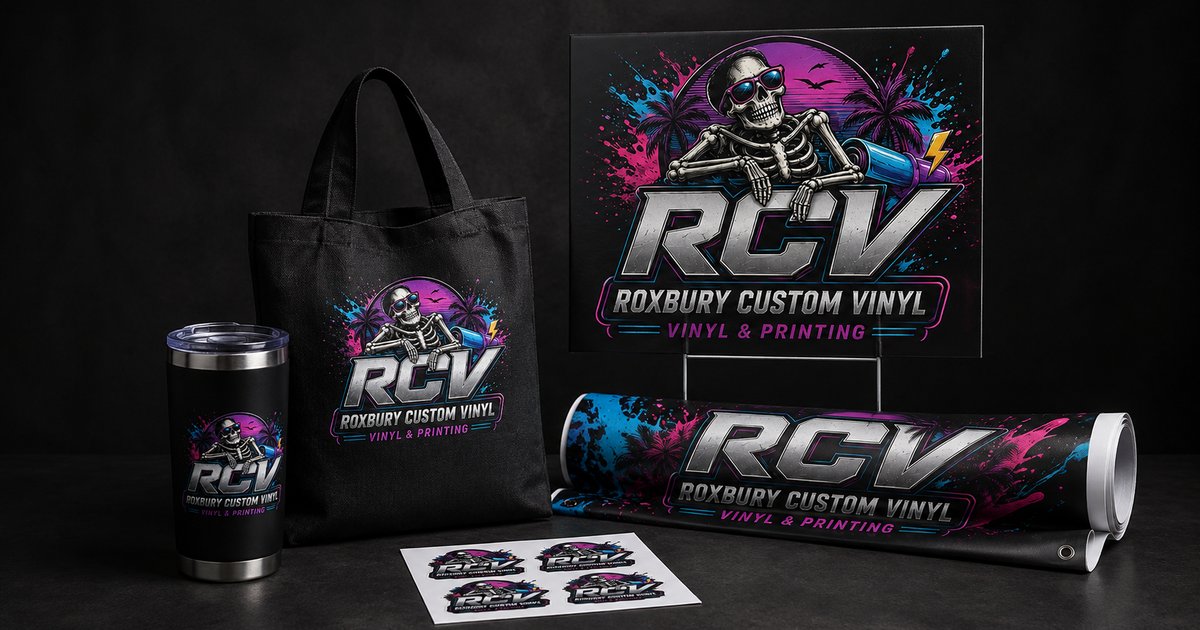 Beyond the T-Shirt: 5 Things Roxbury Custom Vinyl Can Print for Your Business — Roxbury Custom Vinyl, Flanders, NJ