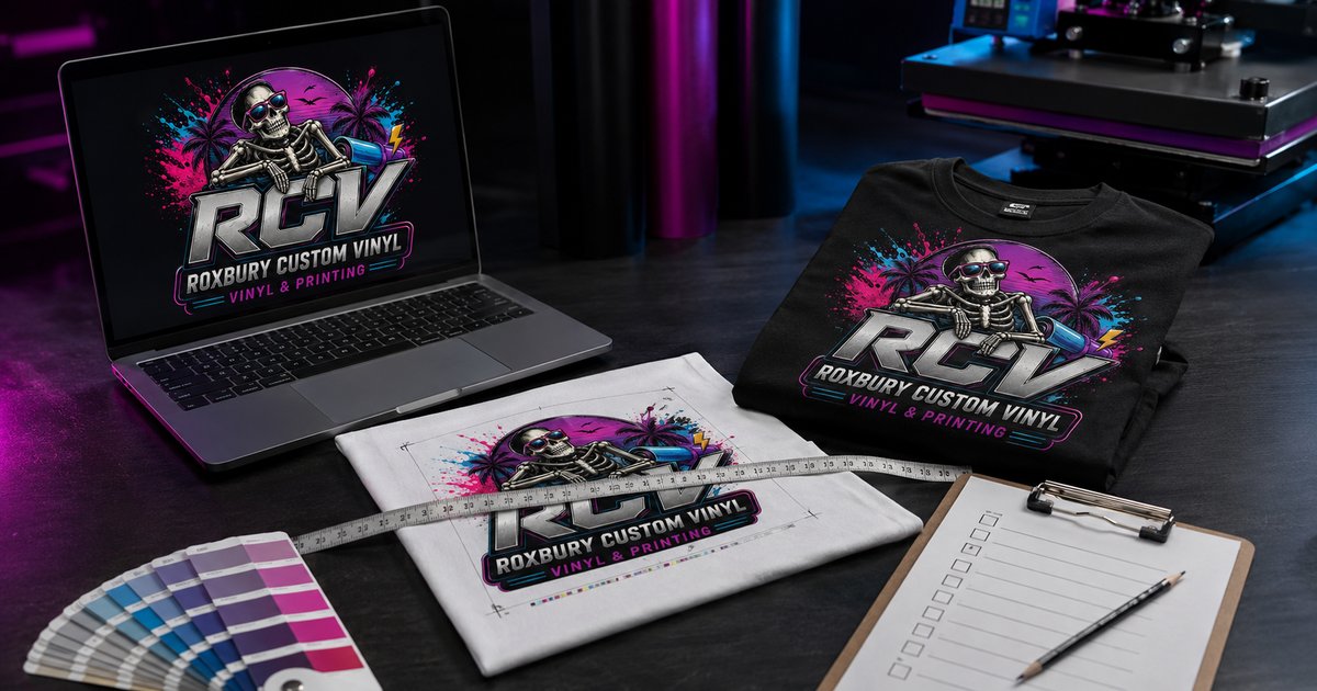 Common Custom-Apparel Ordering Mistakes (and How to Avoid Them) — Roxbury Custom Vinyl, Flanders, NJ