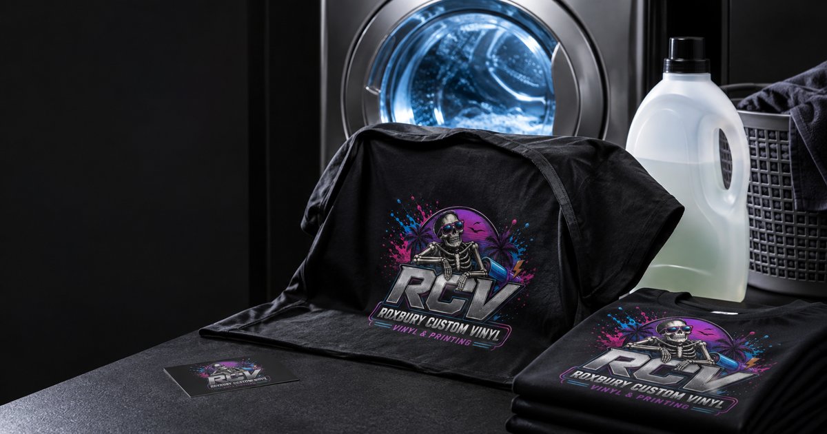 DTF Wash & Care Instructions