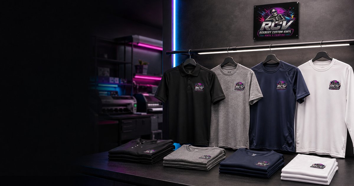 How to Choose the Right Shirt Style for Your Team or Business — Roxbury Custom Vinyl, Succasunna, NJ