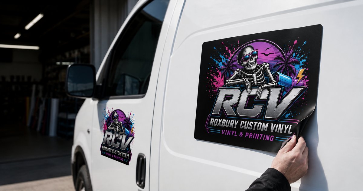 Vehicle Magnets vs. Decals: Which One Fits Your Business Vehicle — Roxbury Custom Vinyl, Dover, NJ