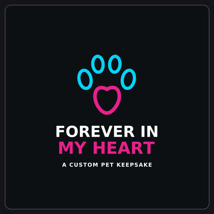 Forever in My Heart original print artwork concept by RCV