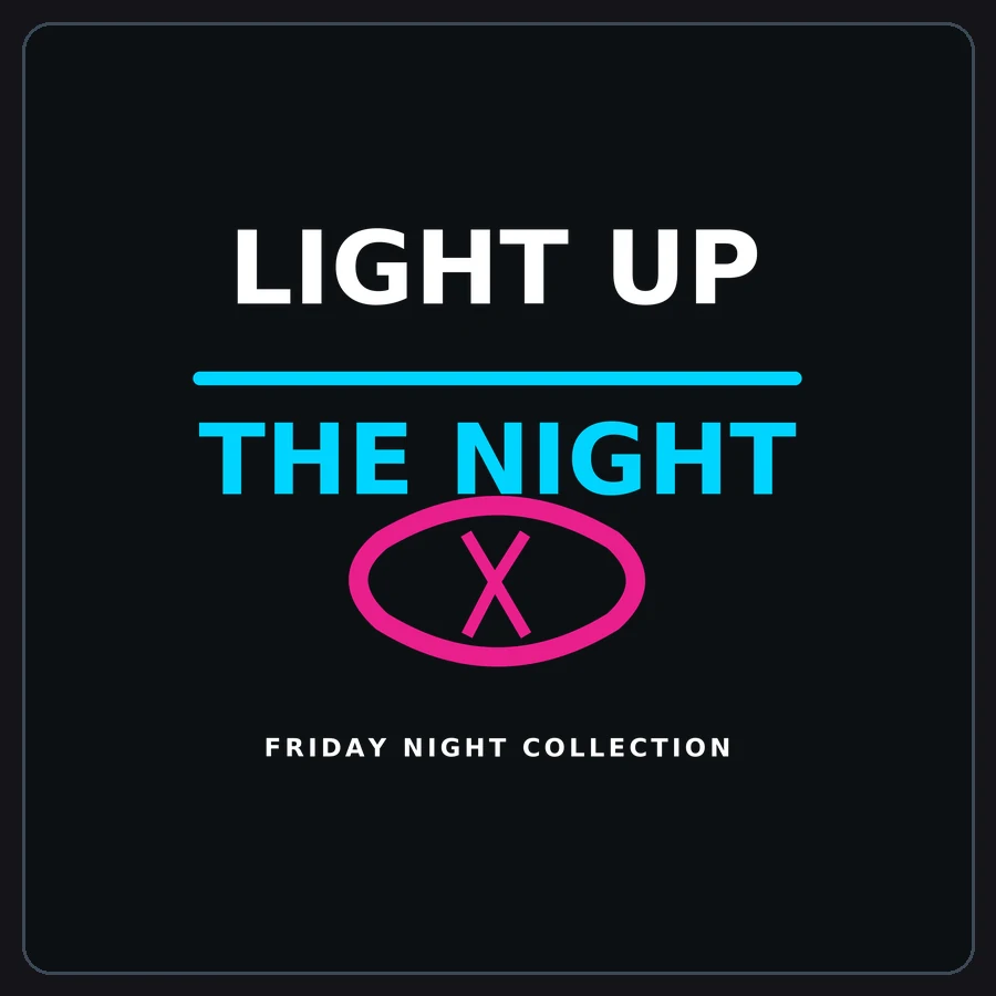 Light Up the Night custom sports design concept