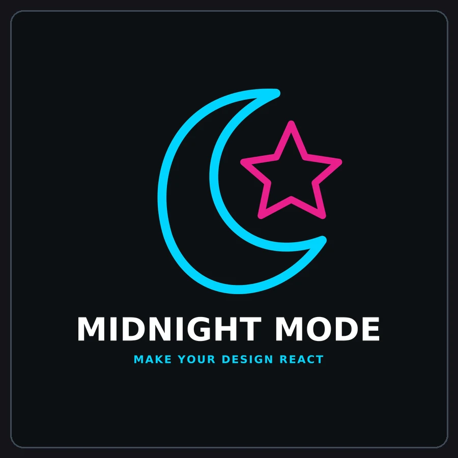 Midnight Mode original print artwork concept by RCV